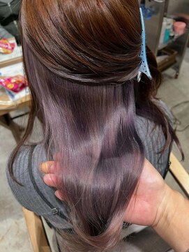 ラピスタ 池袋(Lapista) 韓国ヘアレイヤーカットダブルハイライトカラー【Lapista池袋】