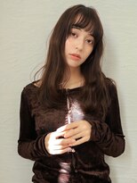 スリール バイ ミリー 江坂(Sourire by milly)&nbsp;【Sourire江坂】モーブブラウン×重めウェーブ