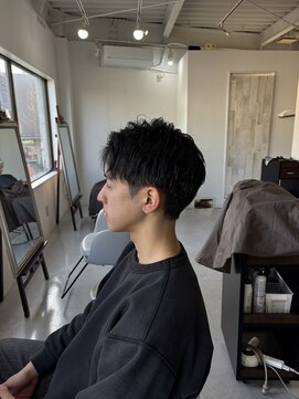 メンズカット バイ ソイクフ(メンズカット by SOY-KUFU) 20代30代40代◎ メンズツーブロックマッシュ