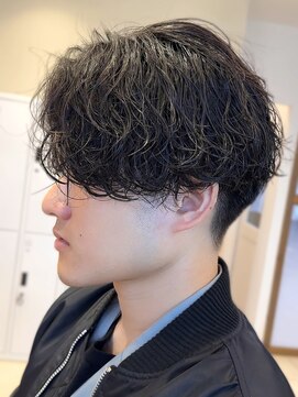 グランデュールオム 東静岡池田店(GRANDEUR HOMME) 波巻きシャドウ/静岡シャドウパーマ/静岡波巻きパーマ