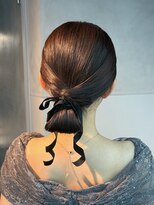 シャルムバイケンジ(Charm.by KENJE) 【タイトシニヨン】結婚式/銀座/ヘアセット/アレンジ/有楽町