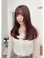 ムード 立川(MHOOD) レイヤーカット/顔まわりレイヤー/韓国ヘア._.