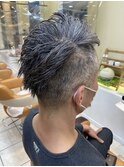ツーブロック×スキンフェード◎外国人風バーバースタイル