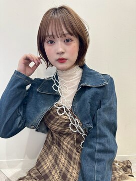 クロップ エス 湘南辻堂(crop es) フェミニンレイヤーボブ