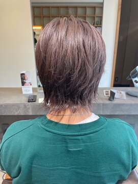 ショートヘア ハーフアンドハーフ(HALF AND HALF) メンズスタイル