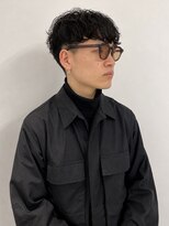 フェリチタ フィロ メンズサロン(FELICITA filo MEN`S Salon)&nbsp;刈り上げショートマッシュ×スパイラルパーマ