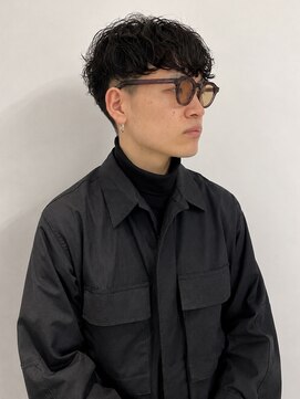 フェリチタ フィロ メンズサロン(FELICITA filo MEN`S Salon) 刈り上げショートマッシュ×スパイラルパーマ
