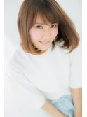 *LOREN*スタイリングが苦手な方へ!お手入れ楽ちん王道ボブ☆