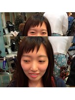 おしゃれ可愛いショートバング♪　担当　川瀬政雄