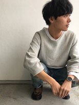 ヘアメイク オブジェ(hair make objet) ゆるふわメンズマッシュ KAI