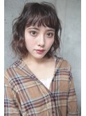 くしゅウェーブボブ