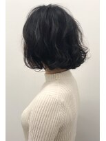 ロンド ルージュ 銀座店(Lond rouge)&nbsp;【山野 俊貴】リアルお客様☆黒髪でも柔らかいデジパボブ