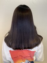 リー 京橋(Lee)&nbsp;［Lee京橋］山下 サラ艶ストレートxブルーブラック