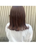 オリ(oli)&nbsp;鎖骨ロブ × バイオレットアッシュ