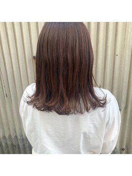 オリ(oli) 鎖骨ロブ × バイオレットアッシュ