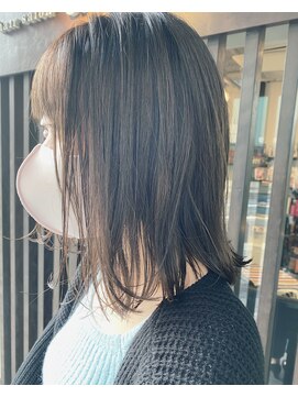 ヘアーサロン アウラ(hair salon aura) 【aura】カラースタイル　アッシュグレージュ