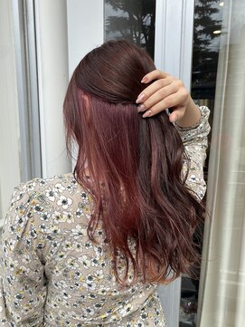 ラフトーキョウセカンド(RAF TOKYO 2nd) インナーカラーピンク