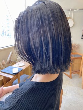 マロウ(mallow) 《花屋併設》大人ワンレンボブ@20代30代40代@COTAトリートメント