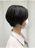 マニッシュショート《ラムネhairヒサマツマユミ》