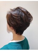 ふんわりショートスタイル/20代/30代/40代/50代/倉敷/南町