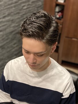プレミアムバーバー 赤坂店(PREMIUM BARBER produce by HIRO GINZA) パーマ×フェードカット【ヒロ銀座】赤坂/メンズカット/六本木