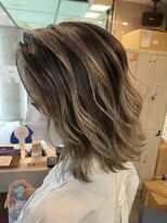 ラフ(LAFF)&nbsp;#黒髪#ボブルフ#ネビージュ#小顔#ワンレン