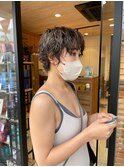 こだわりのショートパーマ