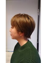 ヘアヌーダ&nbsp;ショートボブ、髪質改善、白髪ぼかし、キッズカット、カット