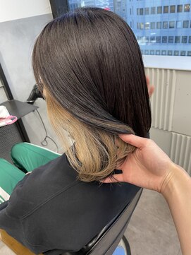 エイト 池袋店(EIGHT ikebukuro) 【EIGHT ikebukuro】インナーミルクティーカラー