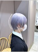 くびれショート ハイトーンショートスタイル