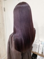 アトレ(attrait)&nbsp;☆*美髪酸性ストレート×ピンクパープルカラー*☆