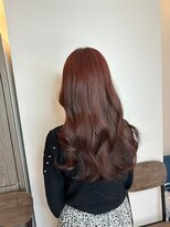 ネウィ 国分寺(newi)&nbsp;ミディアムレイヤーカット艶髪/美髪スタイル