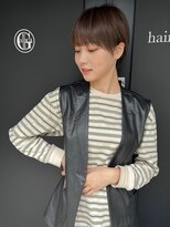 ガリカ 蔵前(Gallica)&nbsp;【竹之内蔵人】似合わせナチュラルショート/透明感グレージュ