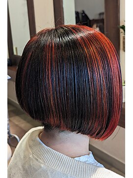 ヘアサロン ウエーブ 流山店 前下がりグラデーションボブ