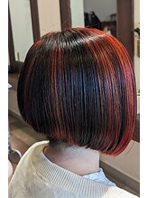 ヘアサロン ウエーブ 流山店 前下がりグラデーションボブ