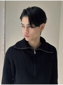 ニュアンスパーマセンターパートダウンパーマコンマヘアビジネス