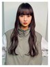 【髪の広がりを抑えたい方】ハホニコTR+カラー+カット¥12000→¥8000