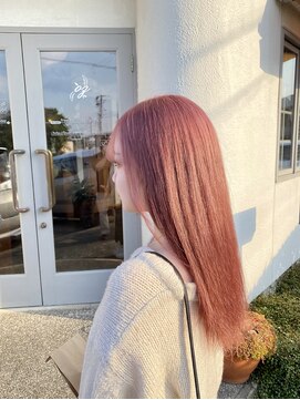 ヘアーショップ オズ(hair shop oz) キャンディーピンク