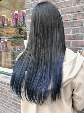 ネオヘアー 曳舟店(NEO Hair) グラデーションカラー/ネイビーブルー