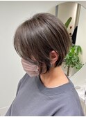 *After→Before*右スワイプ【白髪ぼかしベージュ】[30代40代50代