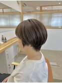 丸みショートボブ
