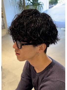 スイッチ(men's SWITCH) 大分メンズ波巻きスパイラルパーマ刈り上げツーブロックマッシュ