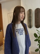 ライク ベター(like better)&nbsp;brown color / layer cut