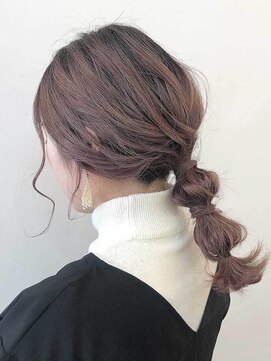 バブー バイ ビューティービースト 沖縄店(ba-boo by beauty:beast Academy) お団子ヘア