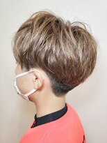 松本平太郎美容室 国立店 ツーブロックマッシュ×イノア×ハイライト/30代40代50代60代