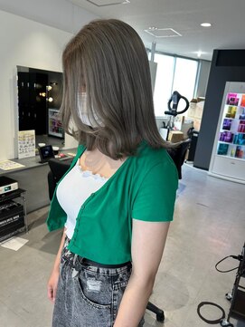 キング(K!ng) 縮毛矯正髪質改善ハイライトレイヤーカット枚方美容室エクステ