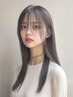 【手触り重視】カット＋カラー＋レブリン酸トリートメントコース　￥13,000