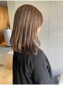柔らかい、透明感ベージュ