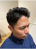 ナチュラル20代30代40メンズスパイラルパーマヘッドスパ稲毛駅