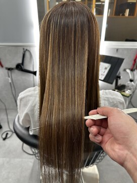 フリーラ 横浜(freera) 髪質改善サラサラプレミアム大人ガーリー韓国ロングAライン横浜